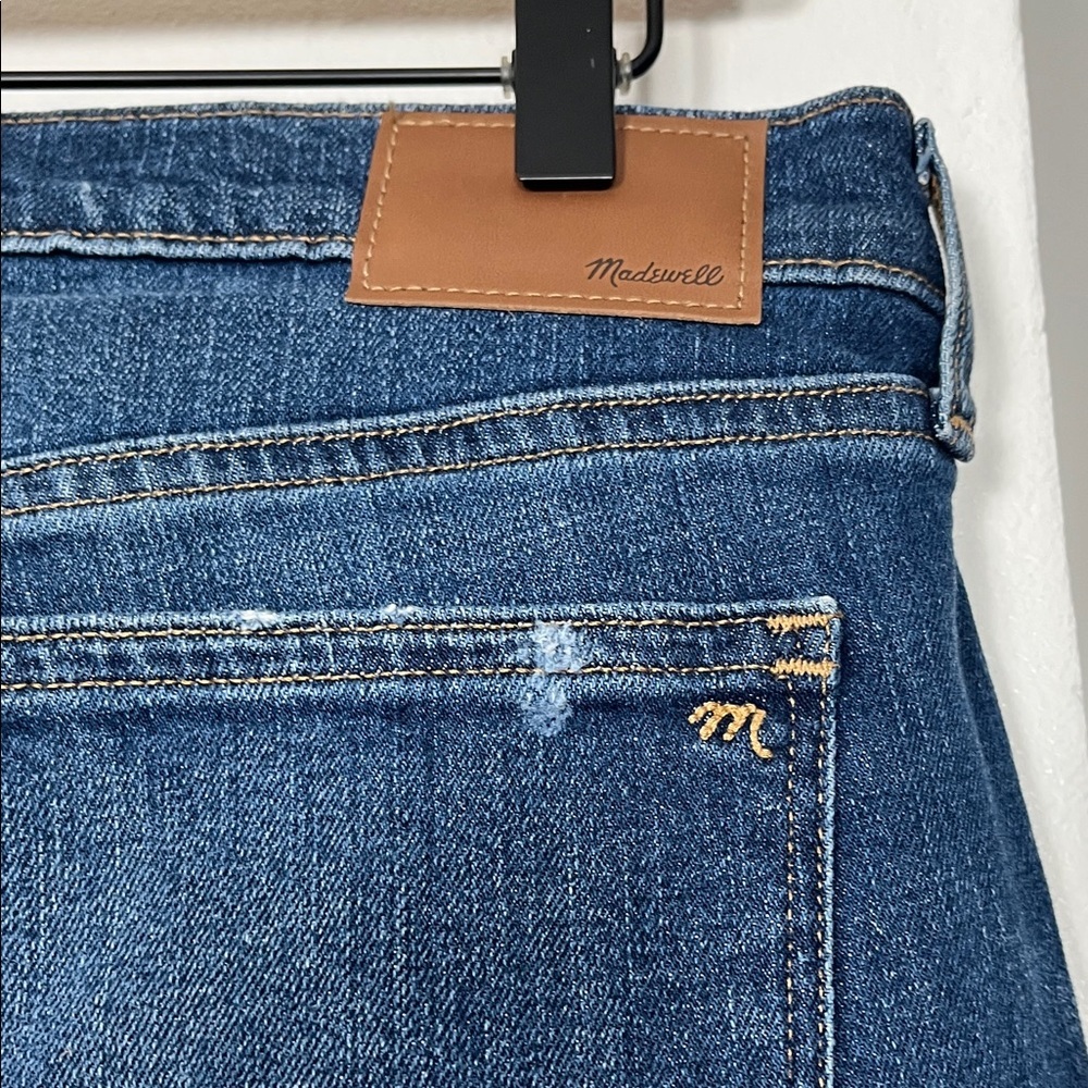 Madewell Dark Blue Slim Jeans - Picture 10 of 12